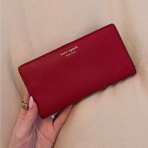 Kate Spade Cherry Red Wallet